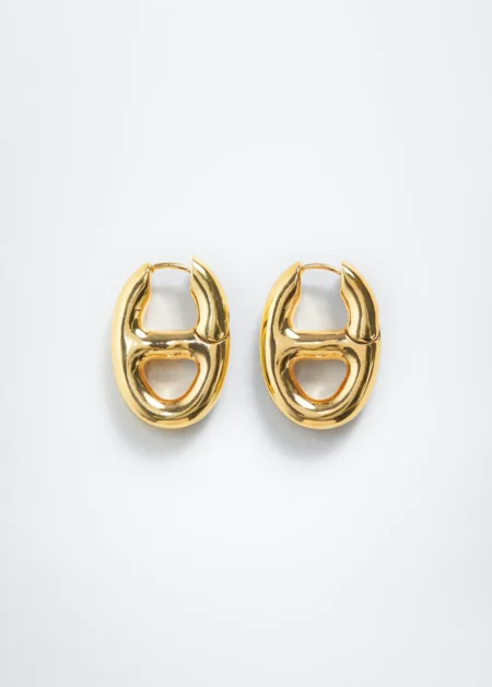 Long crystal earrings